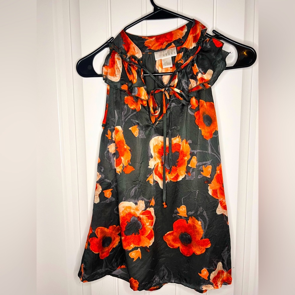Kenar 100%silk blouse